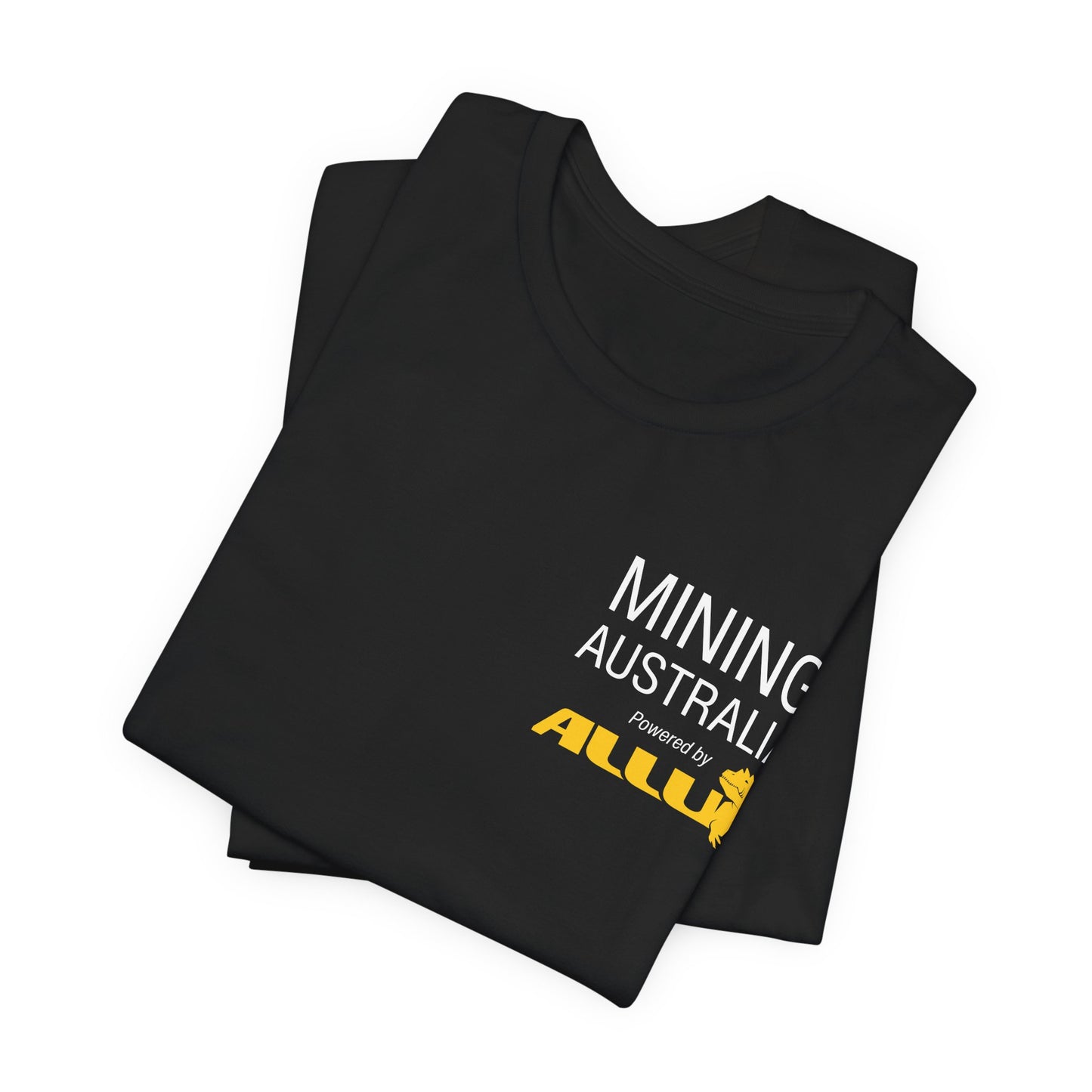 Mining Australia Powered by ALLU Tee | Mining T-shirt
