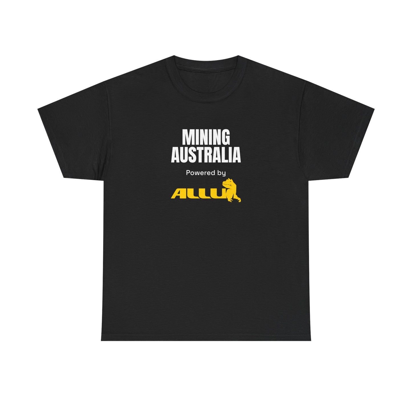 Mining Australia Powered by ALLU T-Shirt | Mining Tee