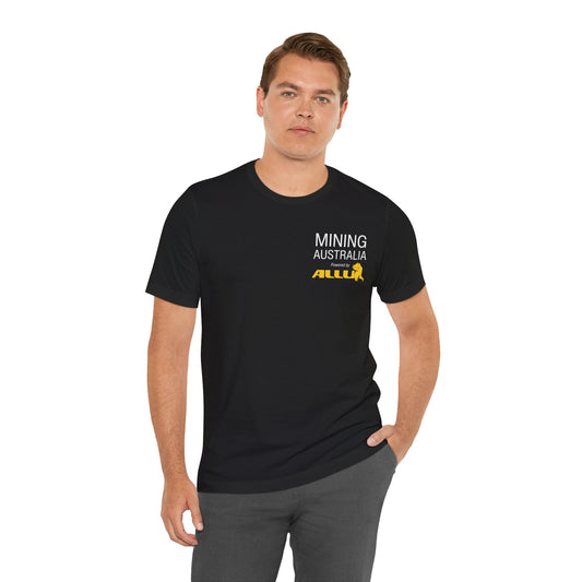 Mining Australia Powered by ALLU Tee | Mining T-shirt