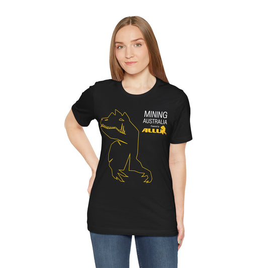 Copy of Mining Australia Powered by ALLU Tee | Mining T-shirt v3