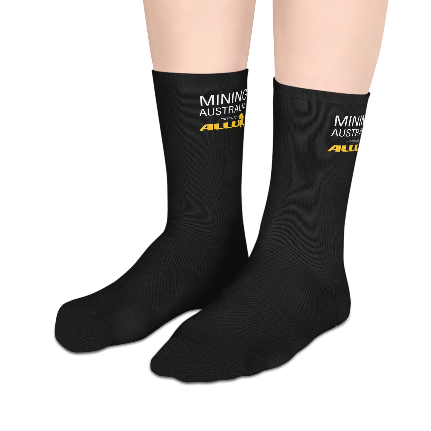 Mid-Length Socks - Mining Australia Powered by ALLU Socks