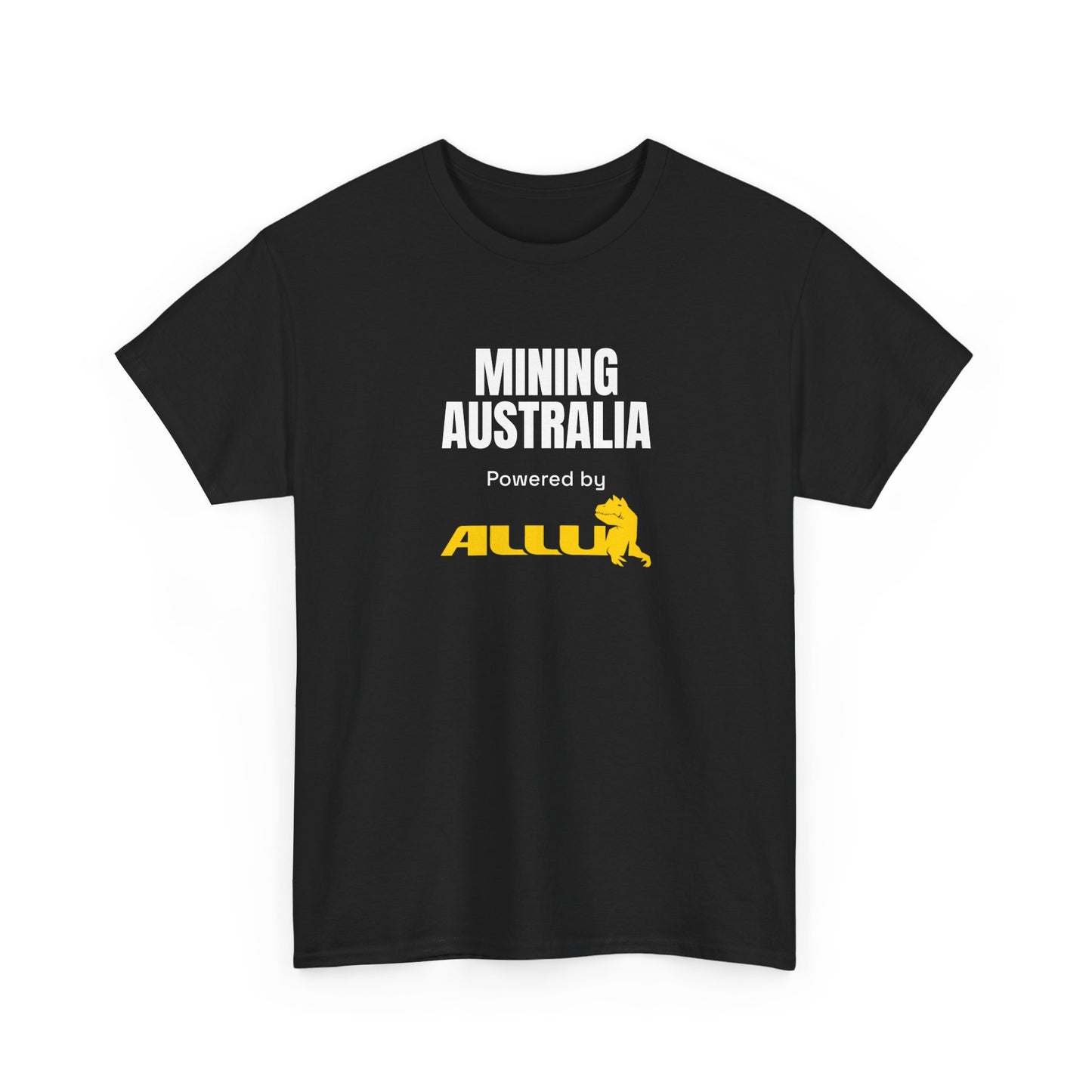 Mining Australia Powered by ALLU T-Shirt | Mining Tee