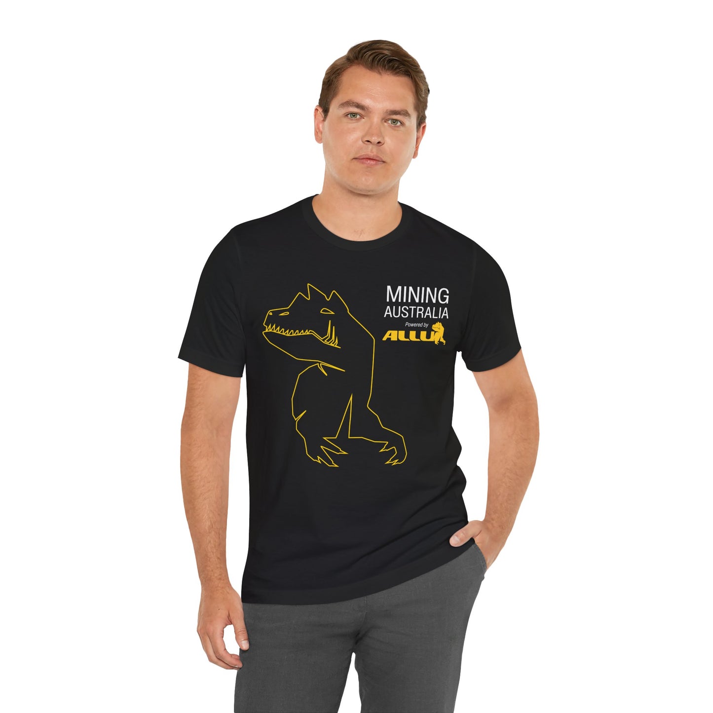 Copy of Mining Australia Powered by ALLU Tee | Mining T-shirt v3