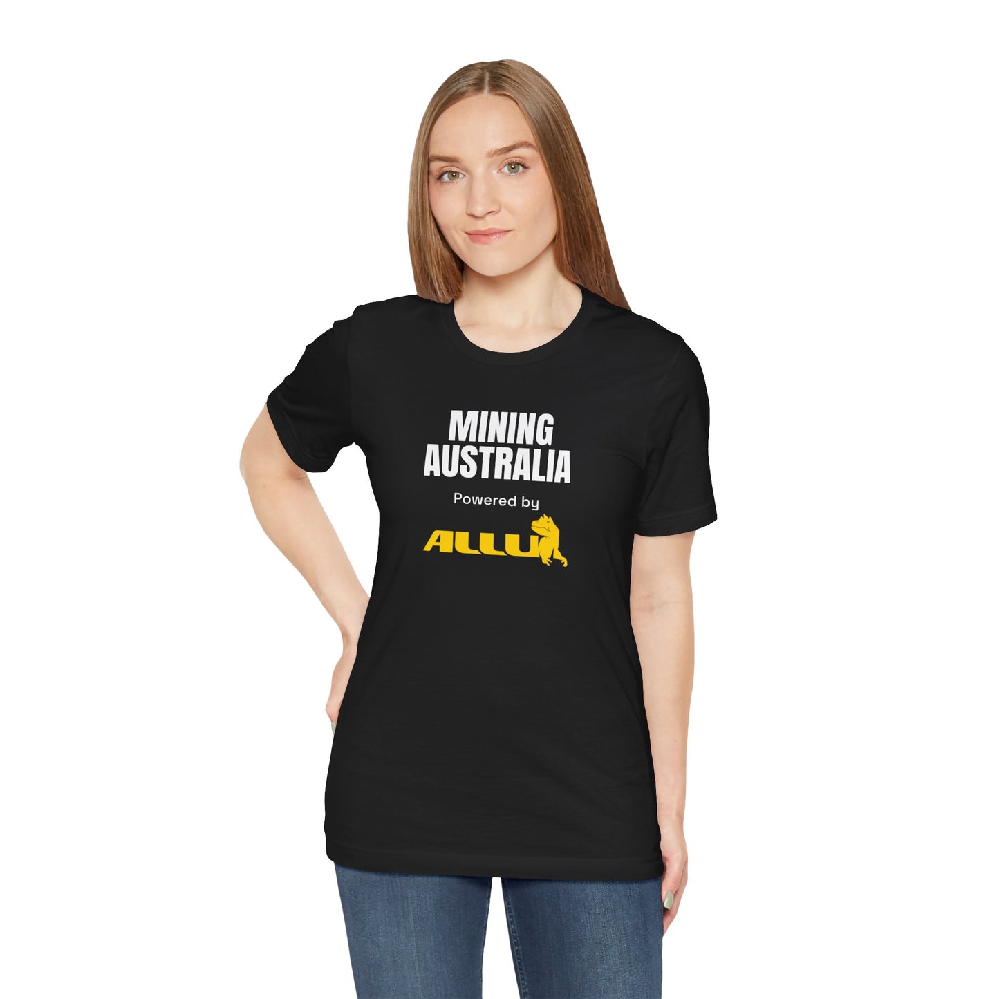 Mining Australia Powered by ALLU T-Shirt | Mining Tee